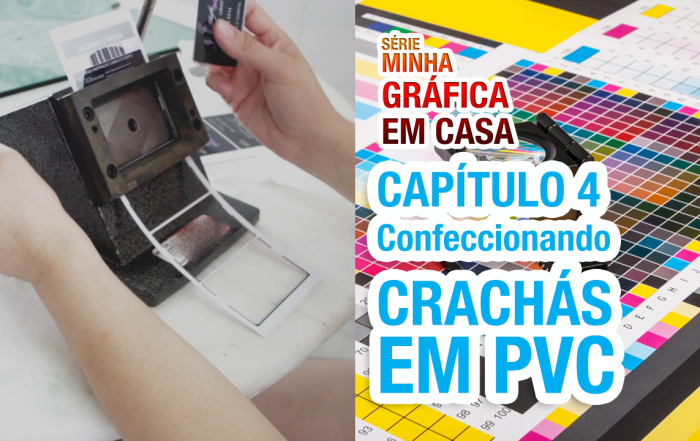 Como confeccionar crachás em PVC